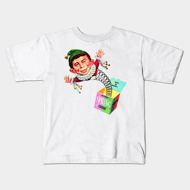 Mad Christmas Vintage Kids T-Shirt by Selfish.Co